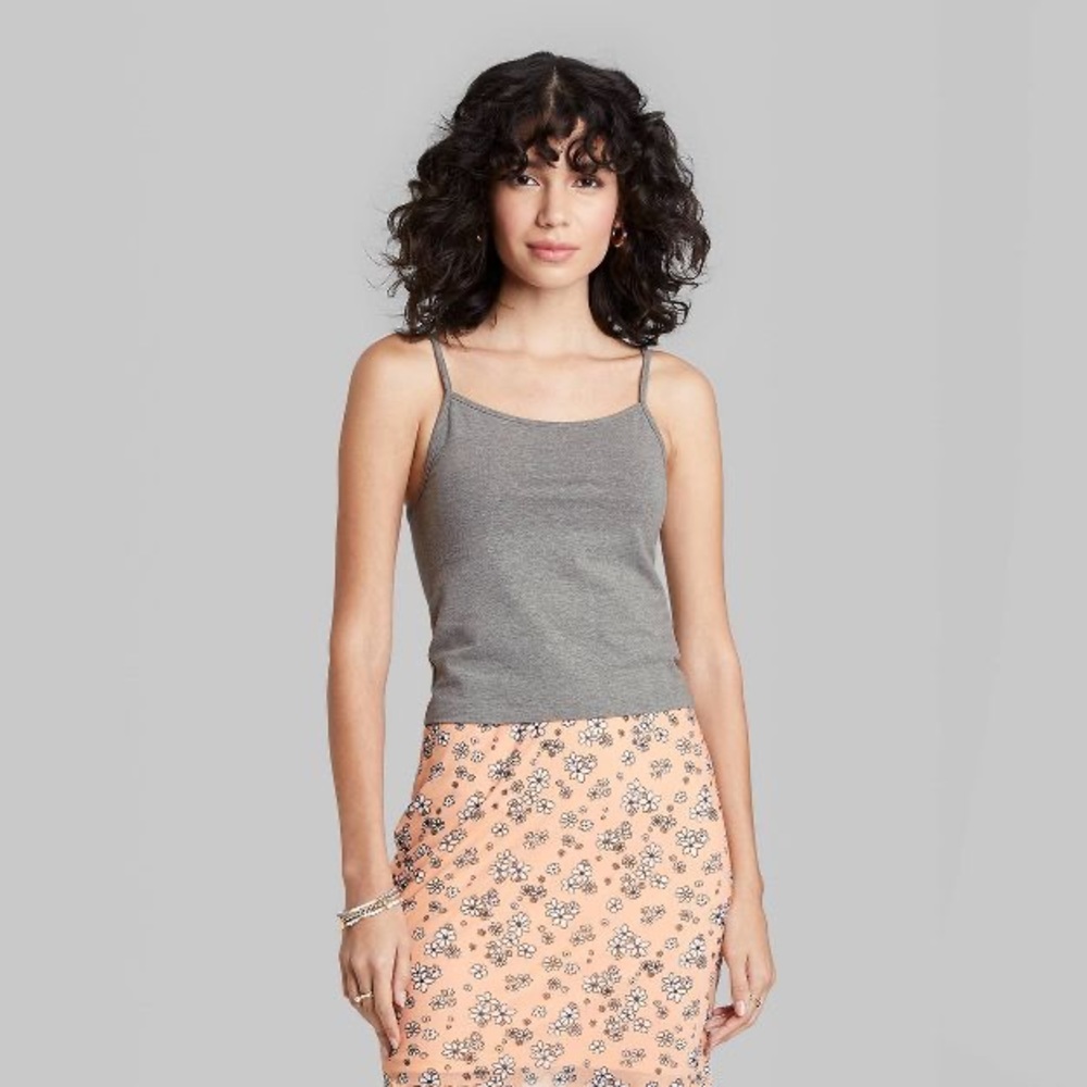 Wildfable Gray Tank Top - XS